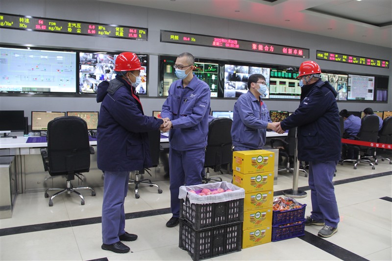 京玉发电迎新春送祝福年味正浓